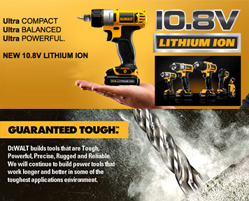 DEWALT o 10.8V qp Impact Drill YqRqp DRILL qʤu TOOL