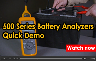 FLUKE 500series battery analyzers