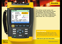 Fluke Power Quality 435II demo