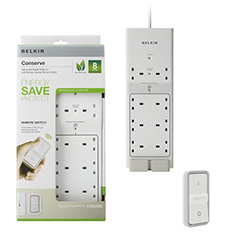 ؽ BELKIN Conserve Switch 8 Way (2M)  Lu}